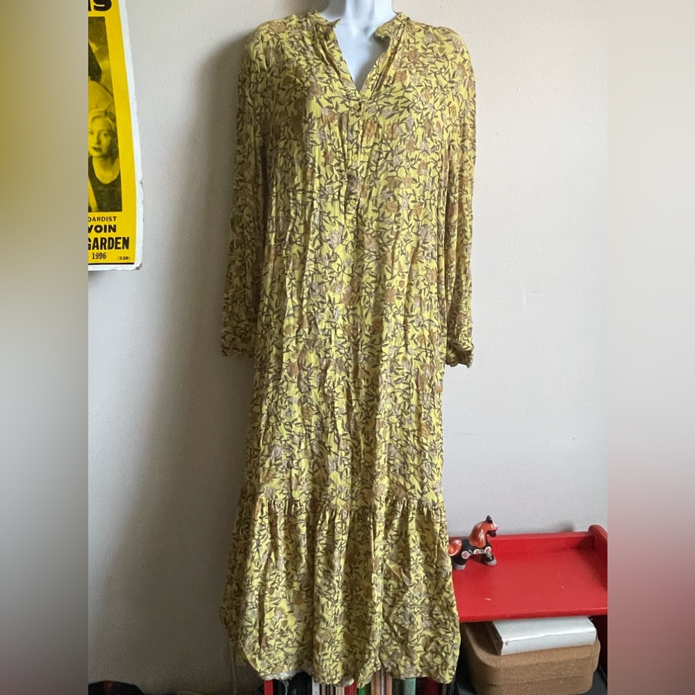 H&M William Morris-like Floral Maxi